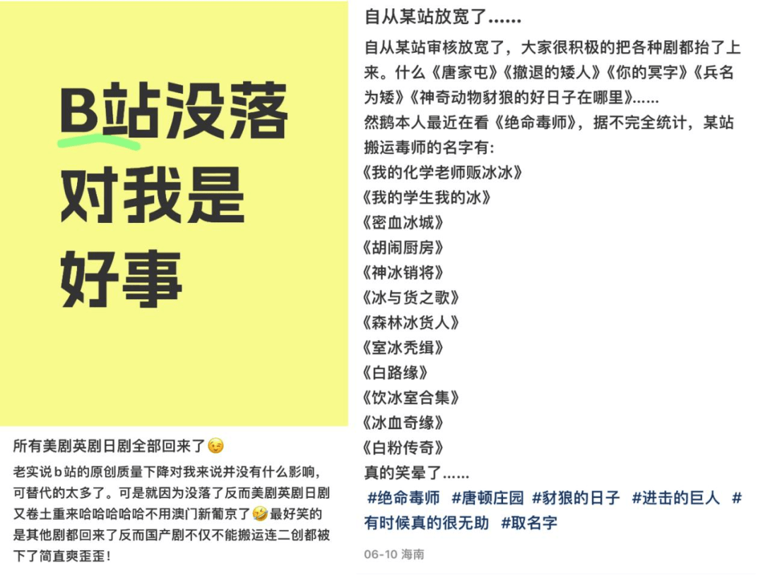 B站盗版“上瘾”